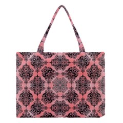 Pattern Rouge Noir Medium Tote Bag by alllovelyideas