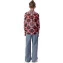 Pattern Rouge Noir Kids  Long Sleeve Shirt View2