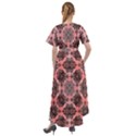 Pattern Rouge Noir Front Wrap High Low Dress View2