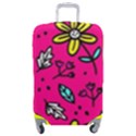 Flowers-flashy Luggage Cover (Medium) View1