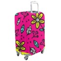 Flowers-flashy Luggage Cover (Medium) View2