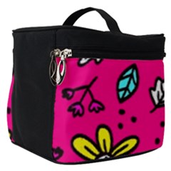 Flowers-flashy Make Up Travel Bag (small) by alllovelyideas