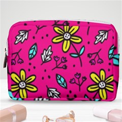 Flowers-flashy Make Up Pouch (medium) by alllovelyideas