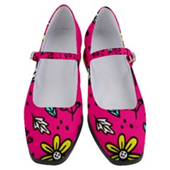 Flowers-flashy Women s Mary Jane Shoes by alllovelyideas