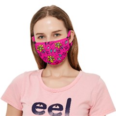 Flowers-flashy Crease Cloth Face Mask (adult)