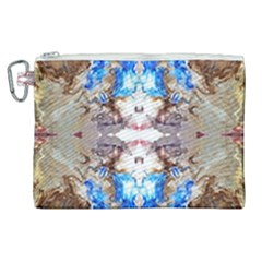 Abstract Acrylic Pouring Art Canvas Cosmetic Bag (xl) by kaleidomarblingart