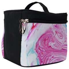 Marbling Art Print Make Up Travel Bag (big) by kaleidomarblingart