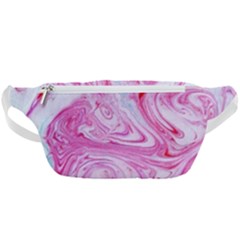 Marbling Art Print Waist Bag 