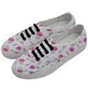 Flowers In One Line Men s Classic Low Top Sneakers View2