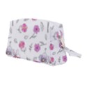 Flowers In One Line Wristlet Pouch Bag (Medium) View2