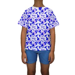 Fish-patern-color Kids  Short Sleeve Swimwear by alllovelyideas