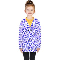 Fish-patern-color Kids  Double Breasted Button Coat by alllovelyideas