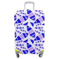 Fish-patern-color Luggage Cover (medium) by alllovelyideas