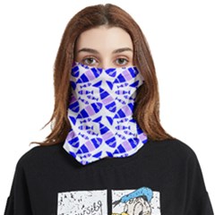 Fish-patern-color Face Covering Bandana (two Sides)