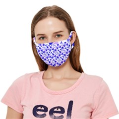 Fish-patern-color Crease Cloth Face Mask (adult)