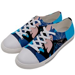 Pattern Nature  Women s Low Top Canvas Sneakers by alllovelyideas