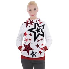 Red Star Women s Hooded Pullover by MeedsSHOP