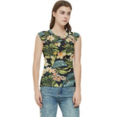 Jungle Women s Raglan Cap Sleeve Tee