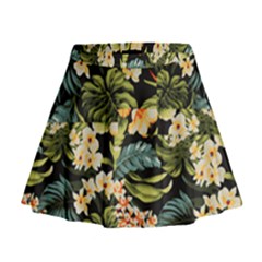 Jungle Mini Flare Skirt by PollyParadise