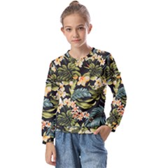 Jungle Kids  Long Sleeve Tee With Frill 