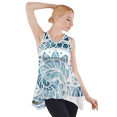 Coquillage-marin-seashell Side Drop Tank Tunic by alllovelyideas