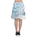 Coquillage-marin-seashell Chiffon Wrap Front Skirt View2