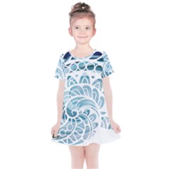 Coquillage-marin-seashell Kids  Simple Cotton Dress by alllovelyideas