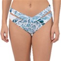 Coquillage-marin-seashell Double Strap Halter Bikini Bottom View1