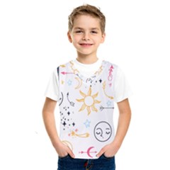 Pattern Mystic Kids  Basketball Tank Top