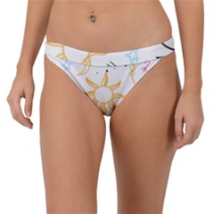 Pattern Mystic Band Bikini Bottom