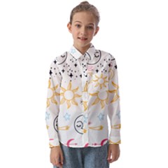 Pattern Mystic Kids  Long Sleeve Shirt