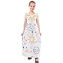 Pattern Mystic Kids  Short Sleeve Maxi Dress View1