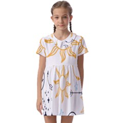 Pattern Mystic Kids  Asymmetric Collar Dress