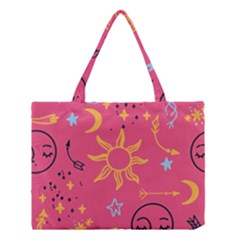 Pattern Mystic Color Medium Tote Bag