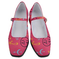 Pattern Mystic Color Women s Mary Jane Shoes