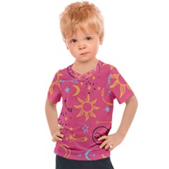 Pattern Mystic Color Kids  Sports Tee