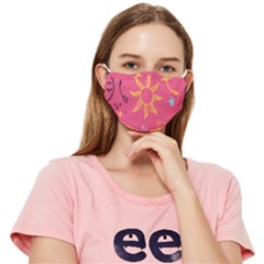 Pattern Mystic Color Fitted Cloth Face Mask (adult) by alllovelyideas