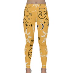 Pattern Mystic Color2 Lightweight Velour Classic Yoga Leggings