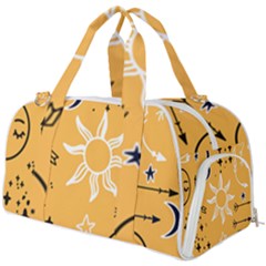 Pattern Mystic Color2 Burner Gym Duffel Bag