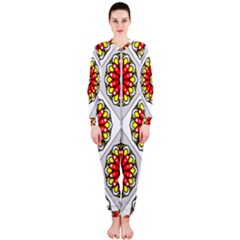 Mandala Modern Forme Geometrique Onepiece Jumpsuit (ladies)  by byali