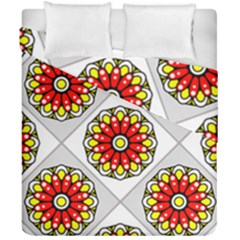 Mandala Modern Forme Geometrique Duvet Cover Double Side (california King Size) by byali