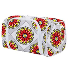 Mandala Modern Forme Geometrique Toiletries Pouch by byali