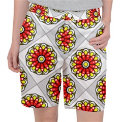 Mandala Modern Forme Geometrique Pocket Shorts by byali