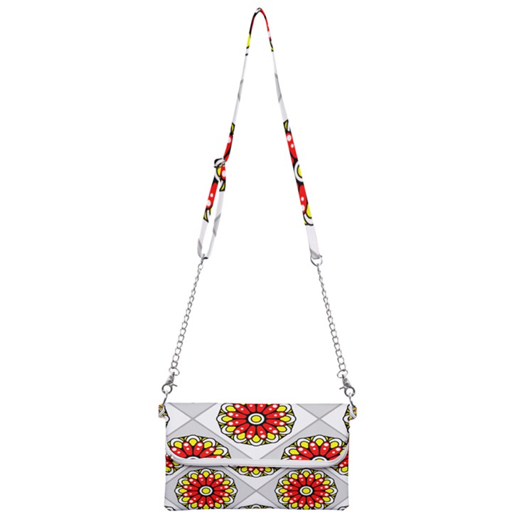 Mandala Modern Forme Geometrique Mini Crossbody Handbag