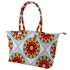 Mandala Modern Forme Geometrique Canvas Shoulder Bag