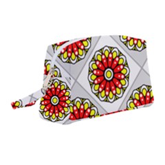 Mandala Modern Forme Geometrique Wristlet Pouch Bag (medium) by byali