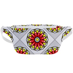 Mandala Modern Forme Geometrique Waist Bag  by byali