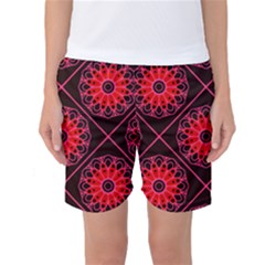 Mandala Colore Abstraite Women s Basketball Shorts by byali