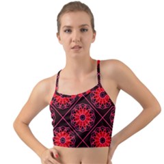 Mandala Colore Abstraite Mini Tank Bikini Top by byali