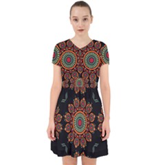 Colored Mandala Dark 2 Adorable In Chiffon Dress by byali